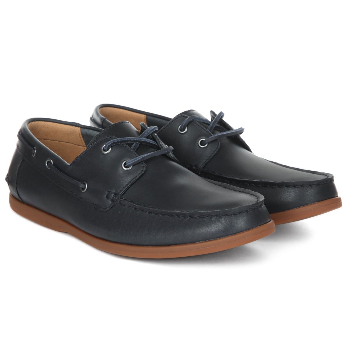 

Топсайдеры мужские Clarks 26132473 синие 40 EU, 26132473