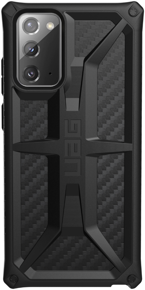 фото Чехол urban armor gear (uag) monarch series для galaxy note 20 черный карбон 212191114242