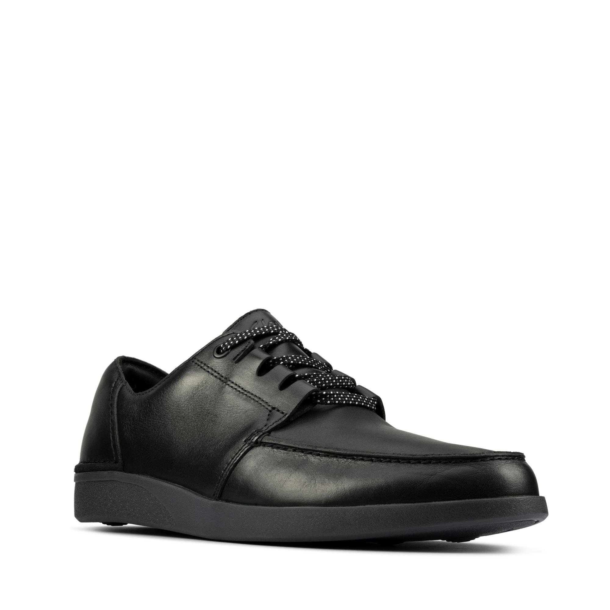 

Полуботинки мужские Clarks 26154069 черные 42.5 EU, 26154069