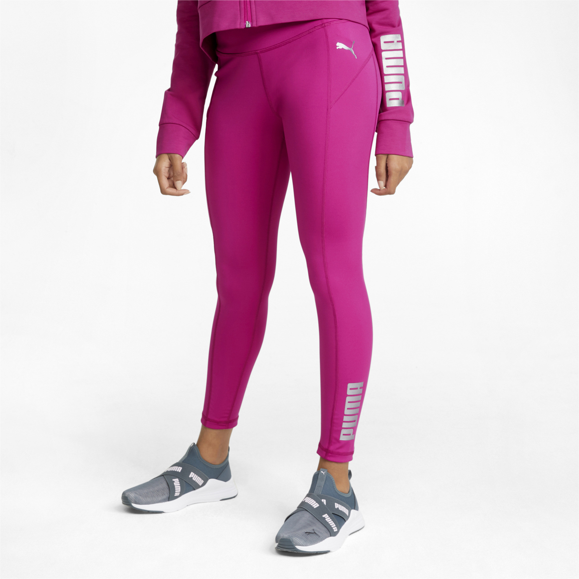 

Леггинсы женские PUMA 58649275 фиолетовые S, 58649275