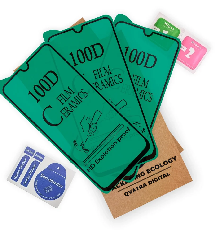 

Гибкое защитное стекло Film Ceramics для Samsung Galaxy A12/Комплект 3 шт/100D