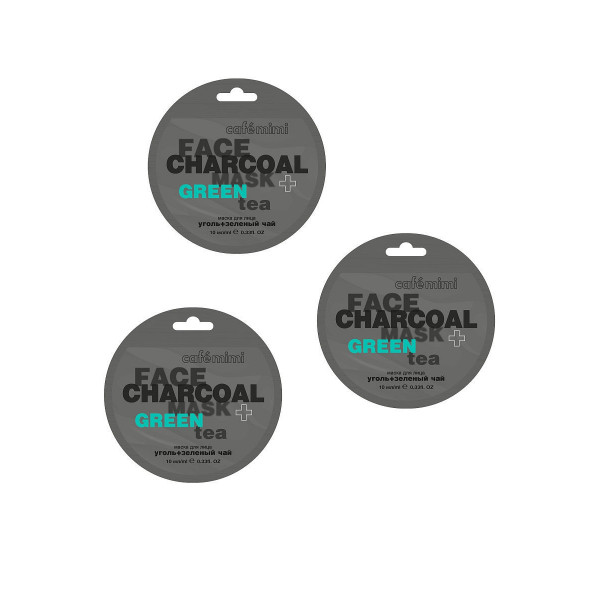 

Набор Сafe mimi Маска для лица Бамбуковый Уголь & Зеленый чай 10 мл 3 шт., Набор cafemimi Маска для лица Бамбуковый Уголь & Зеленый чай 10 мл 3 шт.