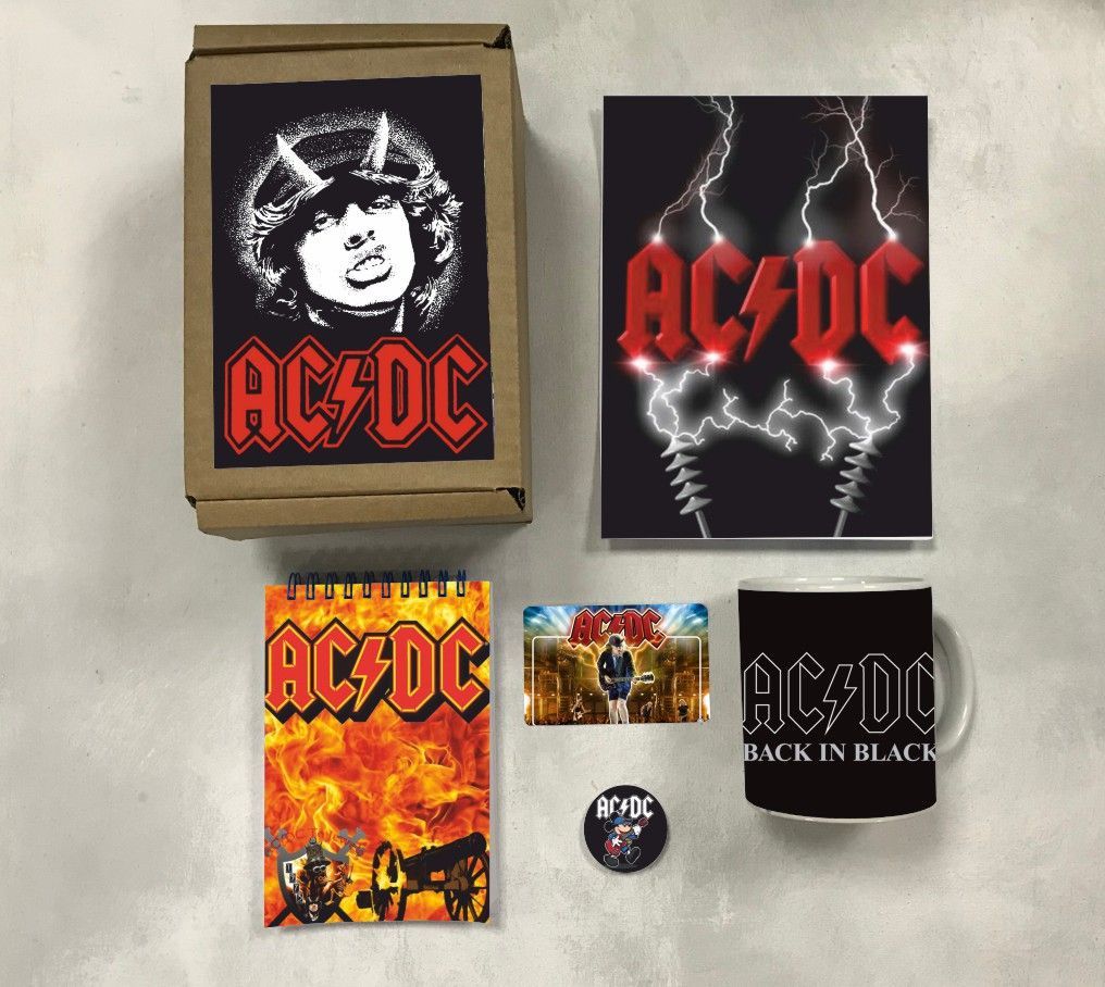 

Бокс с подарком AC/DC - Эй-си/ди-си 1, 4-88, 5 предметов, Черный, бокс-AC/DC-1