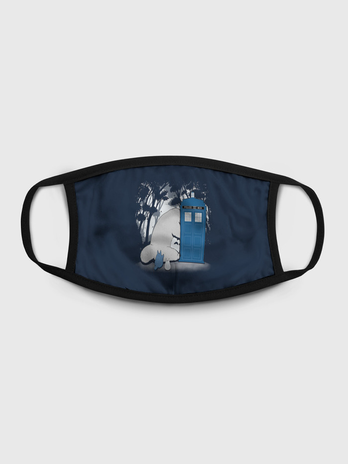 

Многоразовая маска унисекс Burnettie My Neighbor Totoro В Телефонной Будке, My Neighbor Totoro В Телефонной Будке