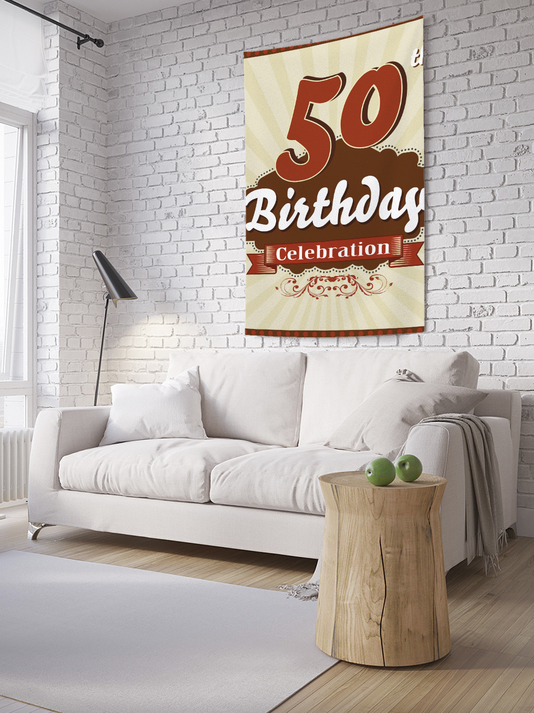 

Вертикальное фотопанно на стену JoyArty Круглая дата 100x150 см, Круглая дата