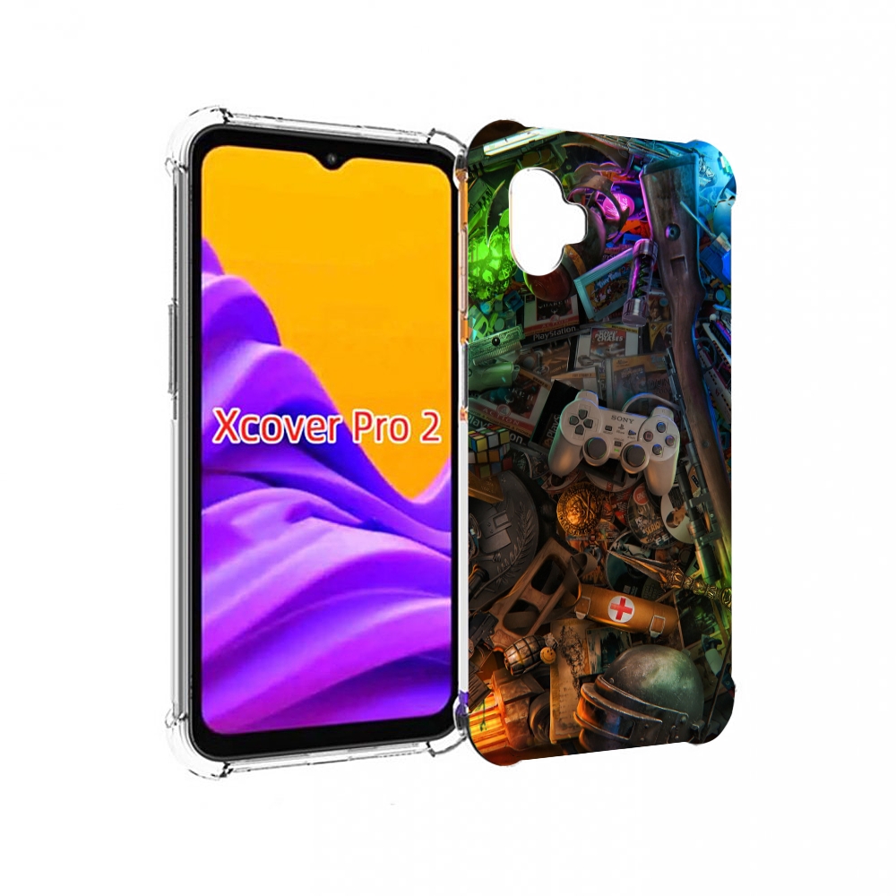 

Чехол MyPads JlaMBcPa6eM для Samsung Galaxy Xcover Pro 2, Прозрачный, Tocco