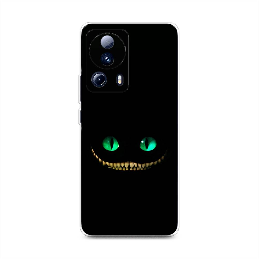 

Силиконовый чехол "Зеленоглазый чеширский кот" на Xiaomi 13 Lite, Черный