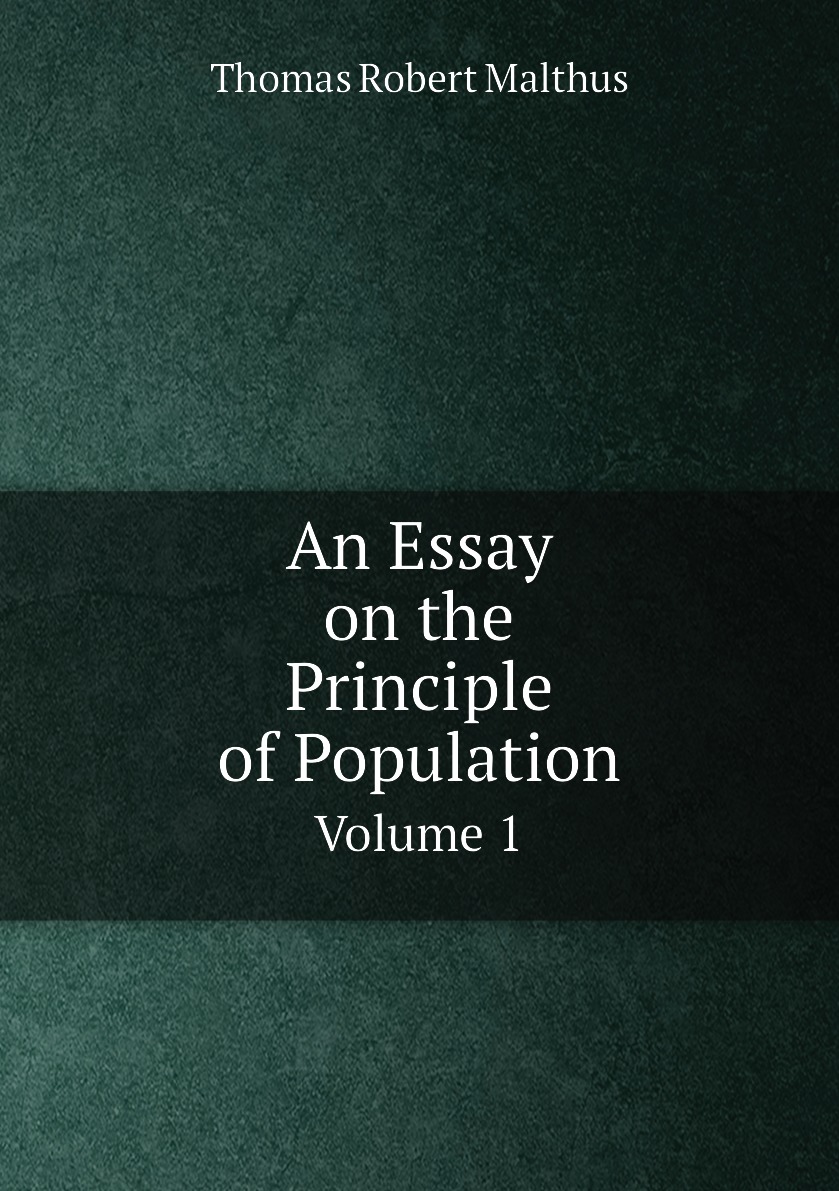 

An Essay on the Principle of Population