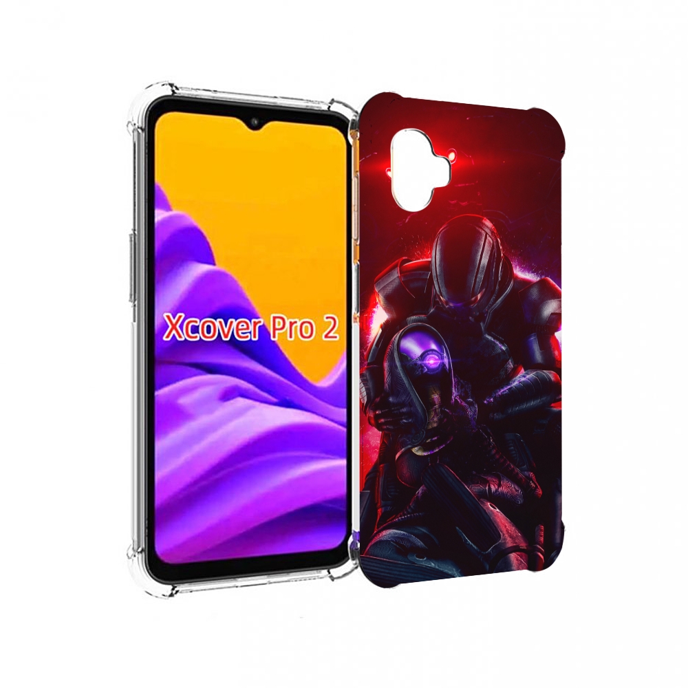 

Чехол MyPads Mass Effect для Samsung Galaxy Xcover Pro 2, Прозрачный, Tocco