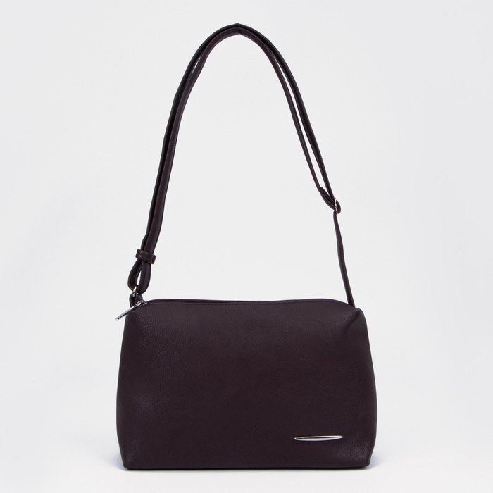 

Сумка кросс-боди женская Miss Bag Р00005351, бордовый, Р00005351