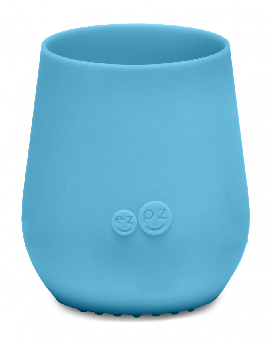 фото Силиконовая кружка ezpz tiny cup синий