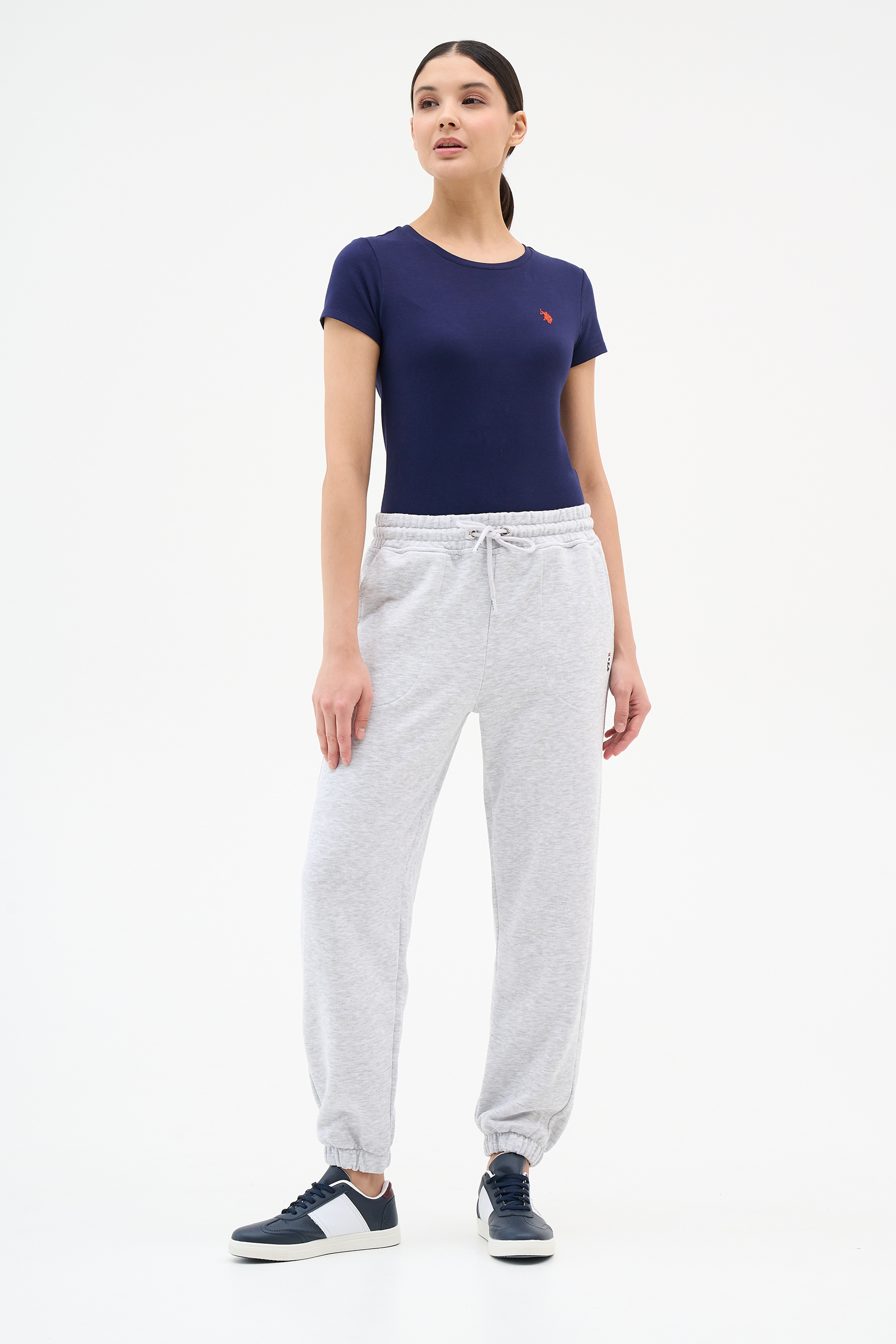 

Спортивные брюки женские U.S. POLO Assn. G082SZ0OP0R-MEG серые XS, Серый, G082SZ0OP0R-MEG