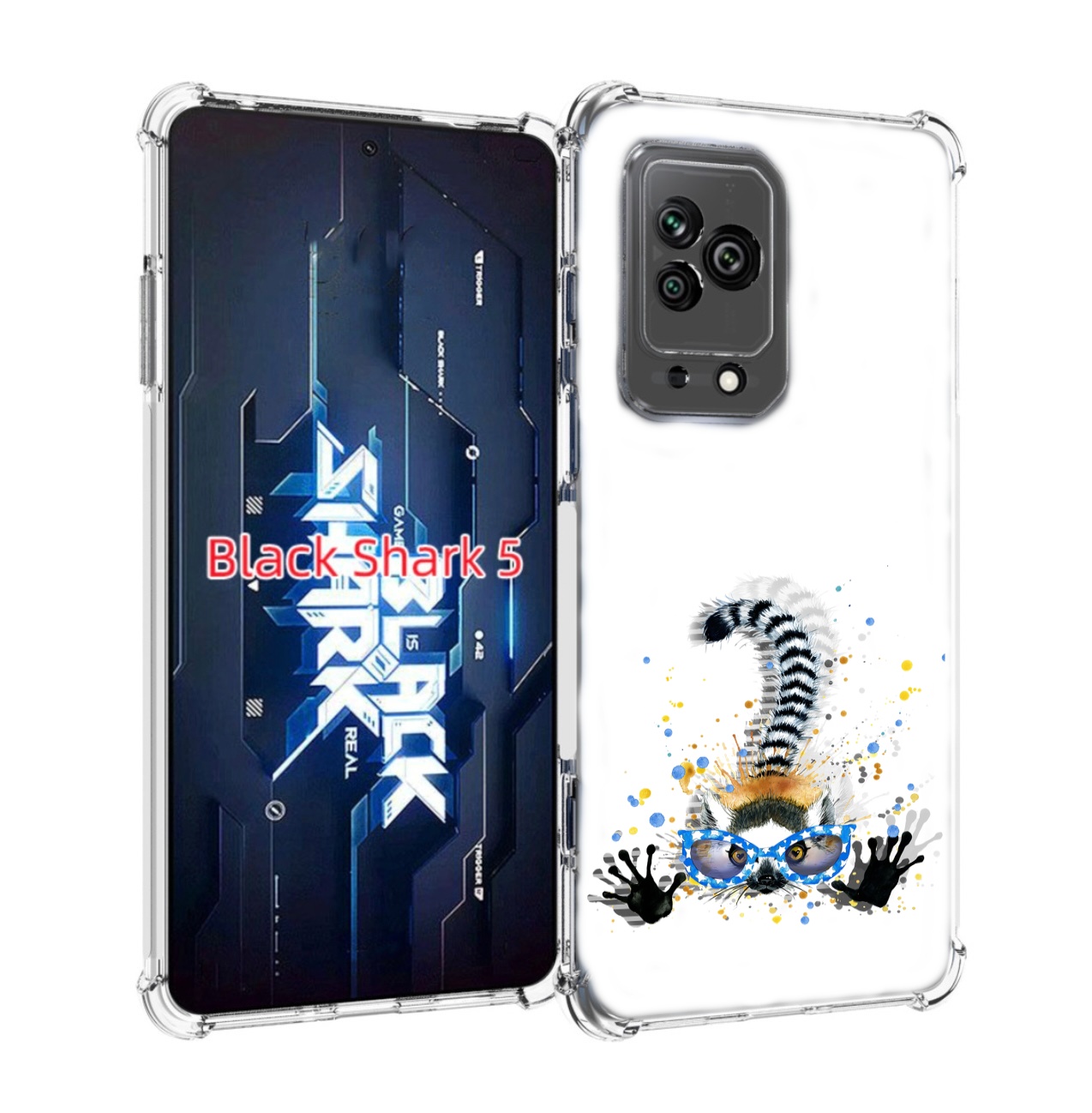 

Чехол MyPads лямур для Xiaomi Black Shark 5, Прозрачный, Tocco