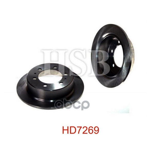 

HSB HD7269 Диск тормозной задний DAEWOO KORANDO/MUSSO 2.0-2.9D/TD 99> 1шт