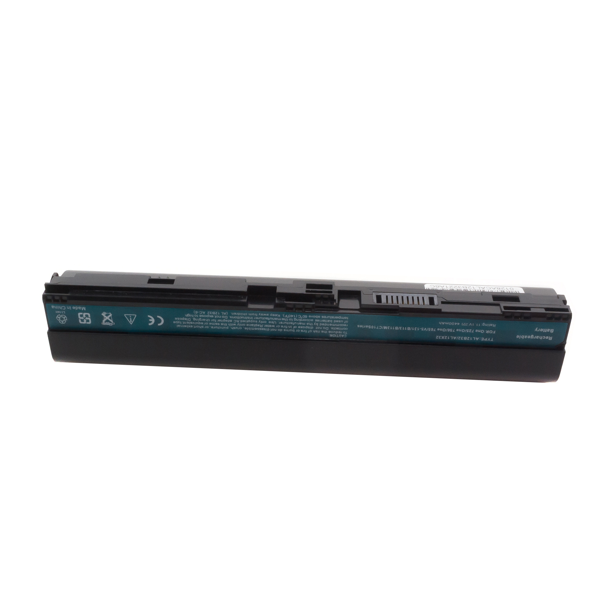 фото Аккумулятор al12x32 для acer aspire one 725 и др. (al12a31, al12b32) 11.1v 4400mah azerty