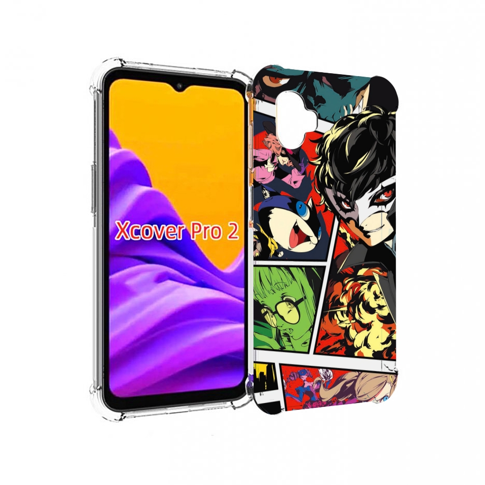 

Чехол MyPads Persona 5 art для Samsung Galaxy Xcover Pro 2, Прозрачный, Tocco