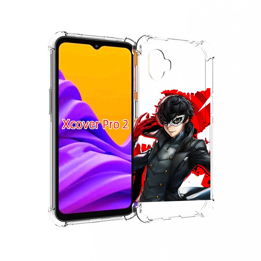 

Чехол MyPads Persona 5 для Samsung Galaxy Xcover Pro 2, Прозрачный, Tocco
