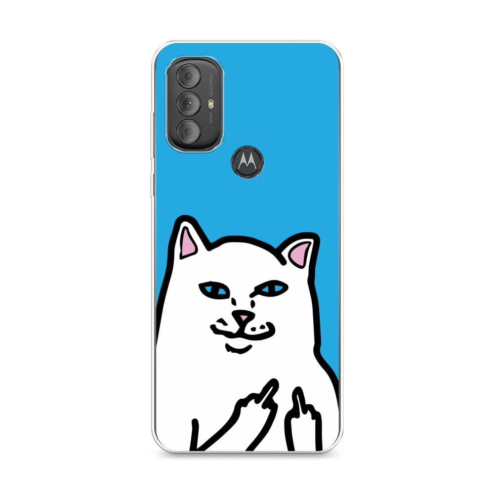 

Чехол Awog на Motorola Moto G Power 2022 "Кот жесть", Разноцветный, 242850-9