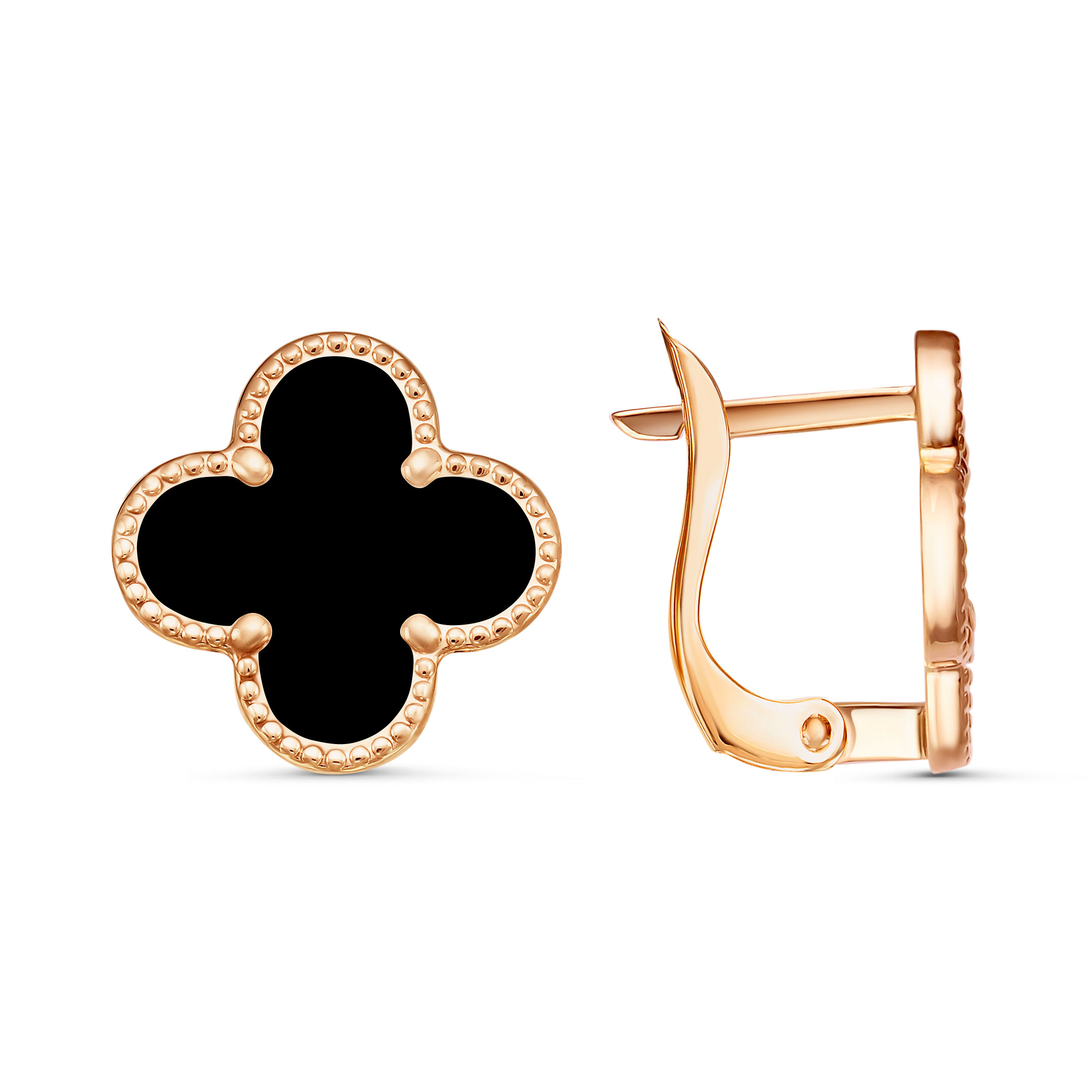 

Серьги из золота Laurentia СВП15-6, оникс, СВП15-6