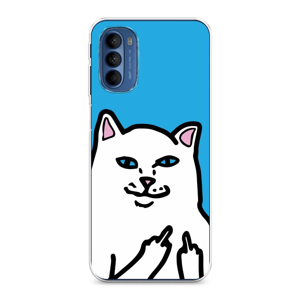 

Чехол Awog на Motorola Moto G31/G41 "Кот жесть", Разноцветный, 242550-9