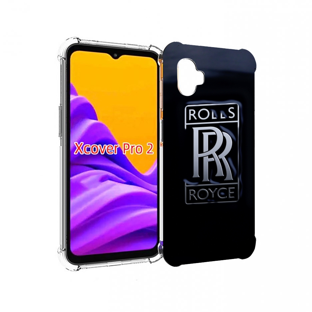 

Чехол MyPads Rolls Royce-3 мужской для Samsung Galaxy Xcover Pro 2, Прозрачный, Tocco