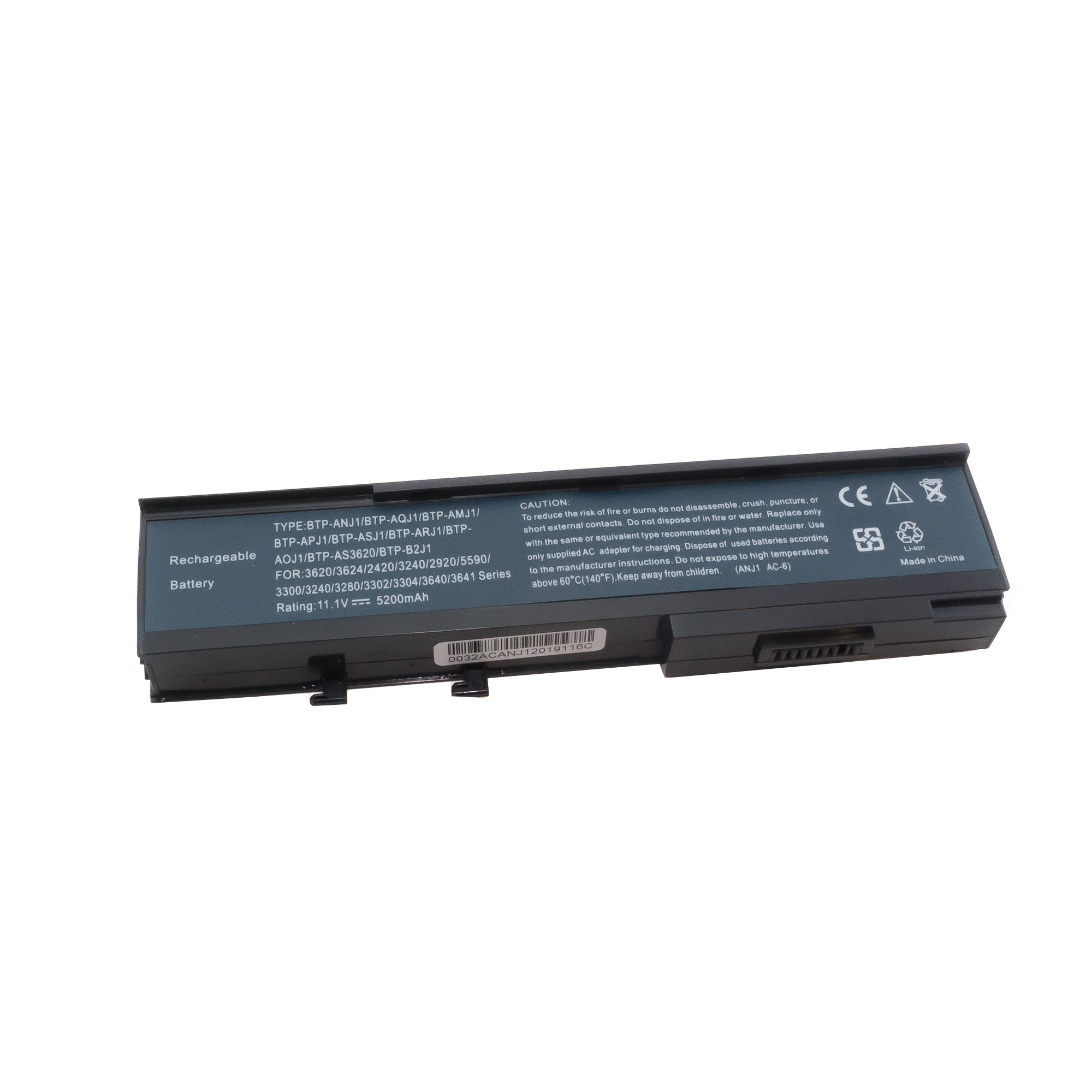 

Аккумулятор TM07B41 для Acer Aspire 2420 и др. (TM07B41, BTP-AMJ1, MS2180), TM07B41
