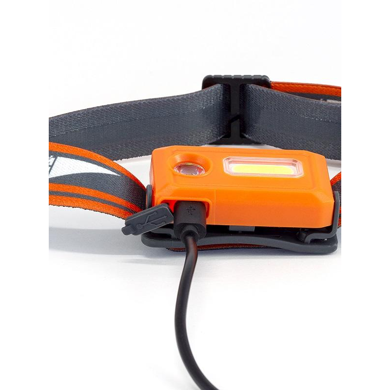 Фонарь налобный ЯРКИЙ ЛУЧ LH-120 DROID ACCU SMD+COB120/140Лм,Li-Po 500mAh