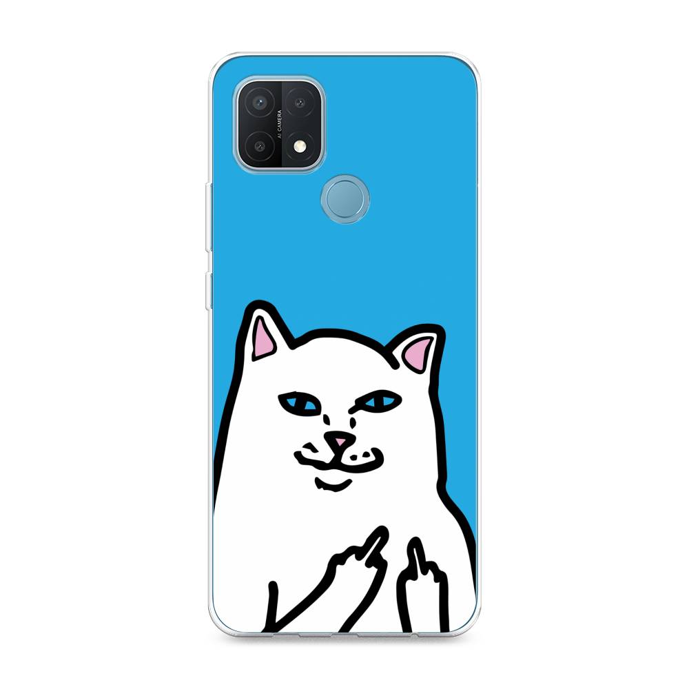 

Чехол Awog на Oppo A15/A15s "Кот жесть", Разноцветный, 255650-9