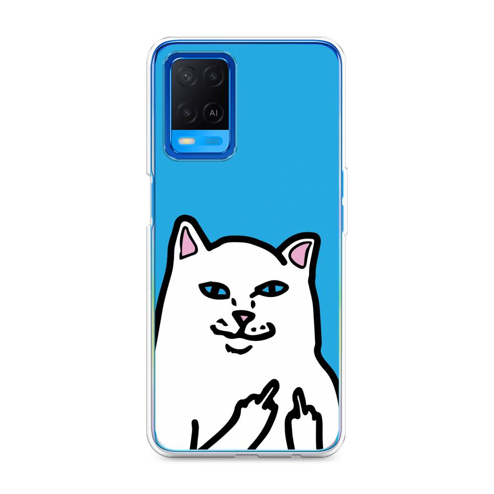 

Чехол Awog на Oppo A54 "Кот жесть", Разноцветный, 256150-9