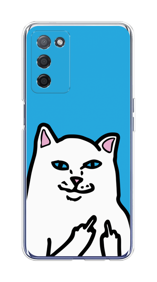 

Чехол Awog на Oppo A55 5G "Кот жесть", Разноцветный, 256250-9