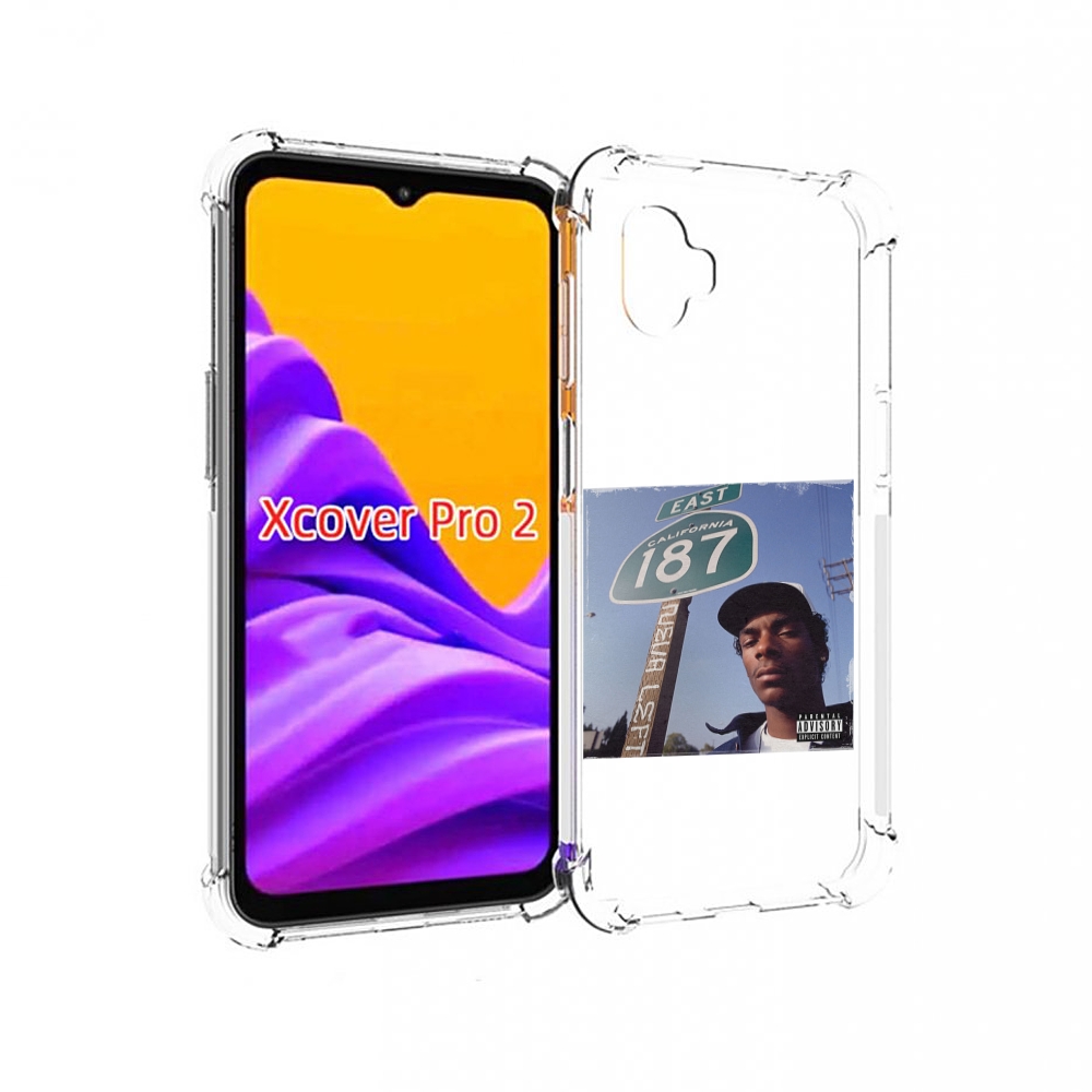 

Чехол MyPads Snoop Dogg NEVA LEFT для Samsung Galaxy Xcover Pro 2, Прозрачный, Tocco