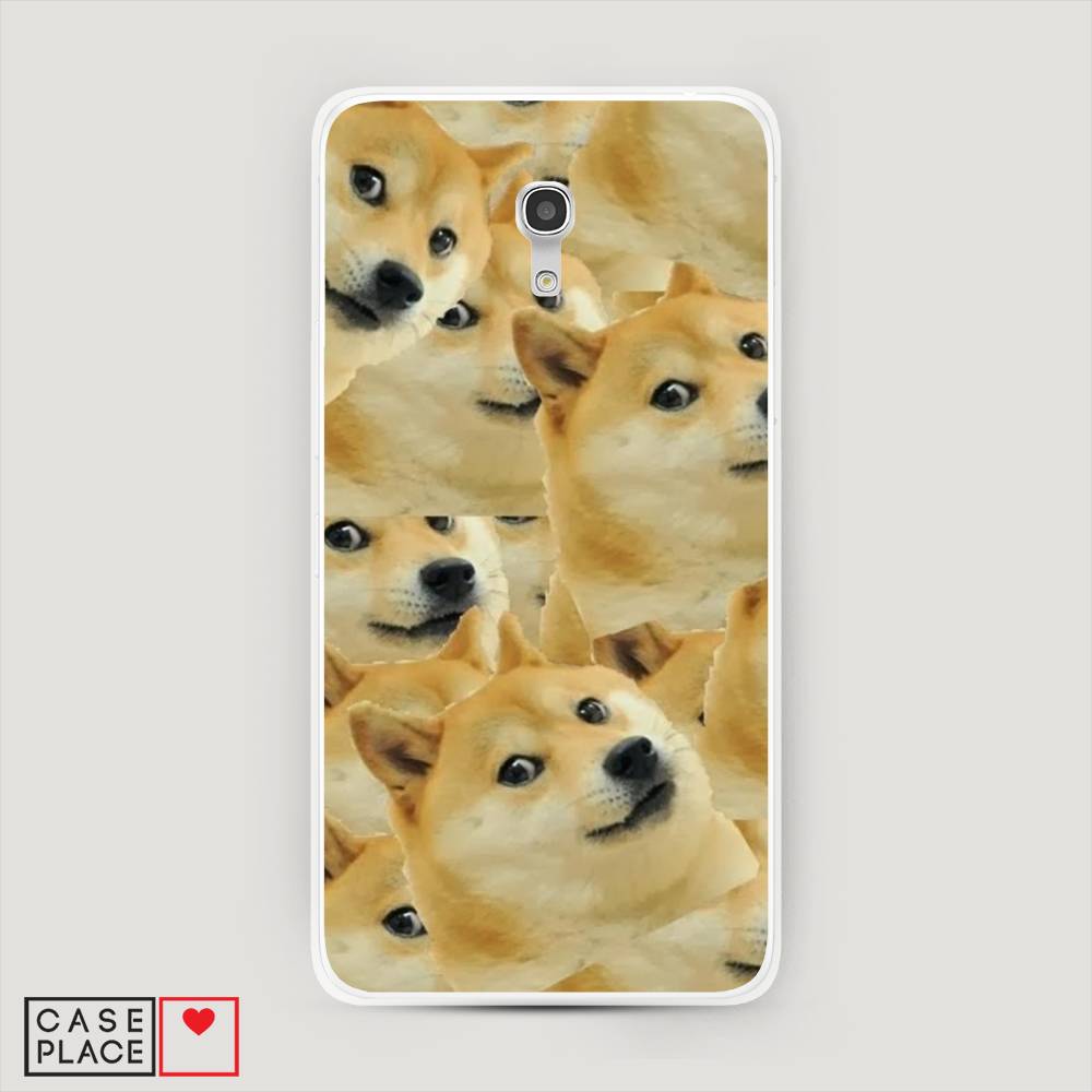 

Чехол Awog на Alcatel Pixi 4 (5) 5045D/Алкатель Pixi 4 (5) 5045D "Собака-подозревака фон", 170250-9