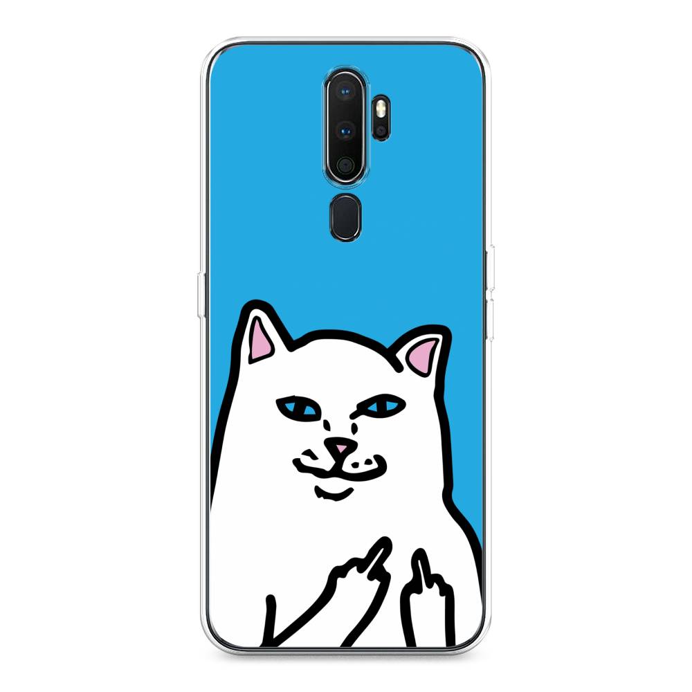

Чехол Awog на Oppo A5/A9 2020 "Кот жесть", Разноцветный, 251950-9