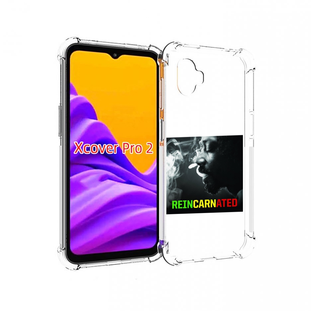 

Чехол MyPads Snoop Dogg REINCARNATED для Samsung Galaxy Xcover Pro 2, Прозрачный, Tocco