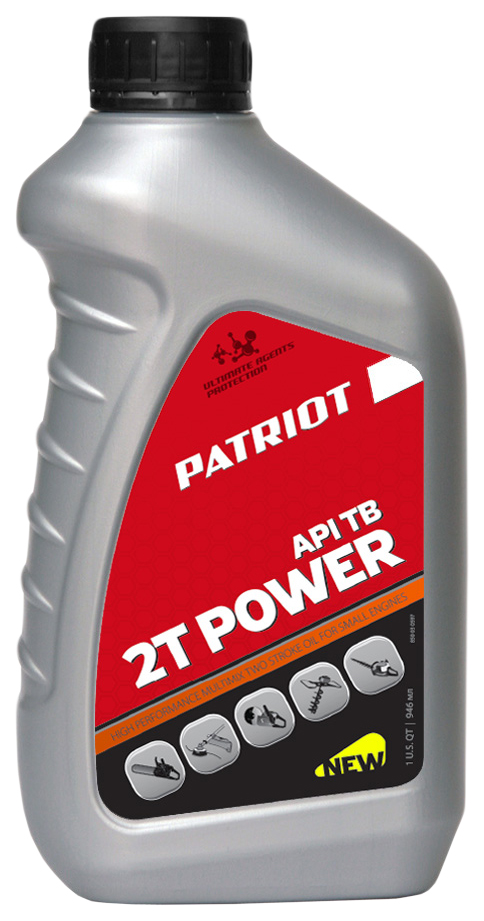 Масло минерал. PATRIOT POWER ACTIVE 2T 0,946л.