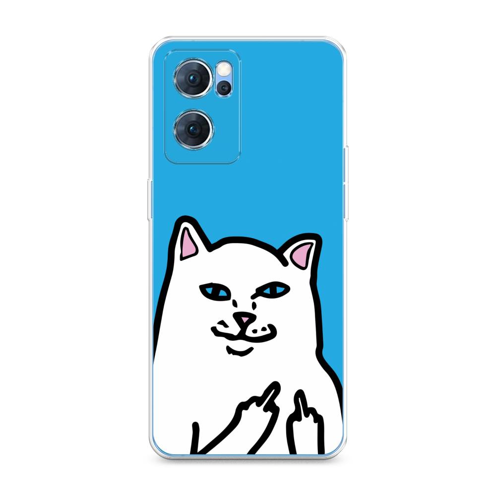 

Чехол Awog на Oppo Reno 7 5G "Кот жесть", Разноцветный, 258150-9