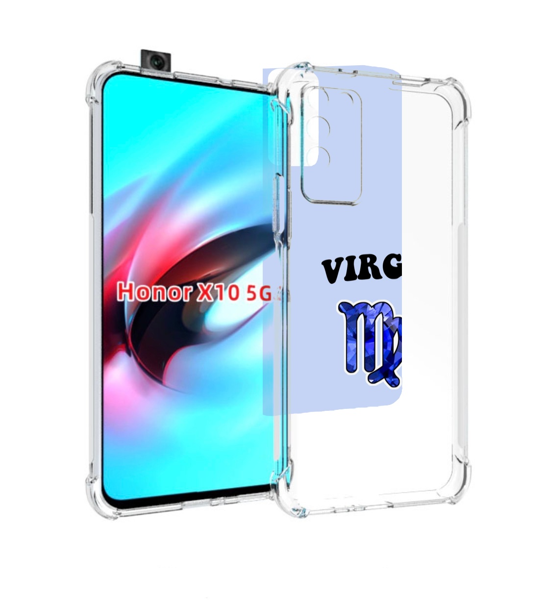 Чехол MyPads знак-зодиака-дева-1 для Honor X10