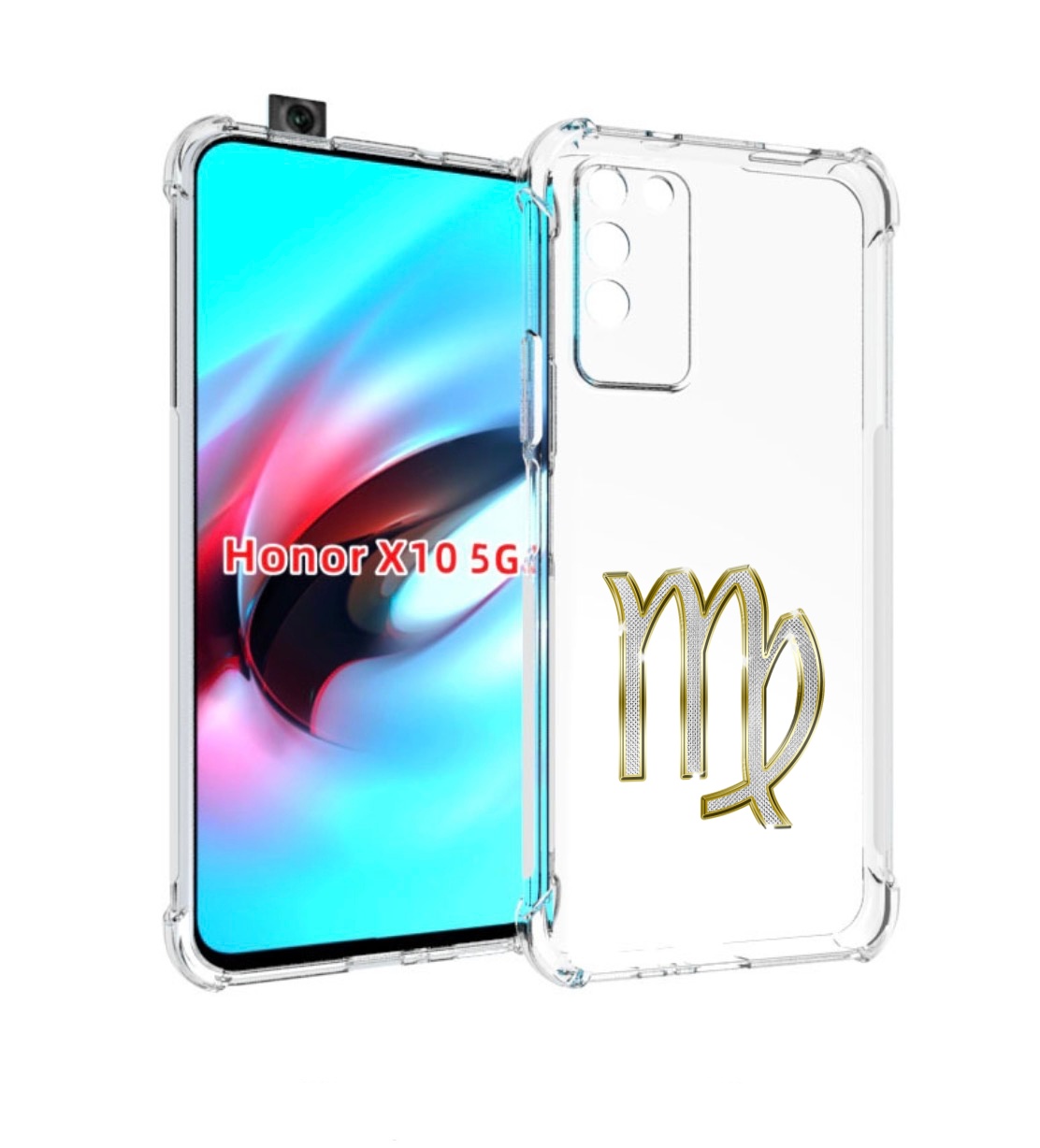

Чехол MyPads знак-зодиака-дева-6 для Honor X10, Прозрачный, Tocco