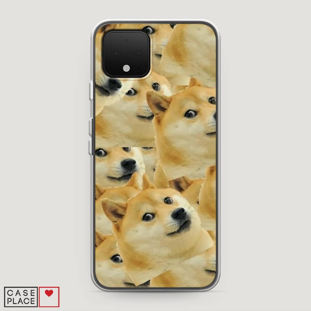 

Чехол Awog на Google Pixel 4 "Собака-подозревака фон", Разноцветный, 270250-9