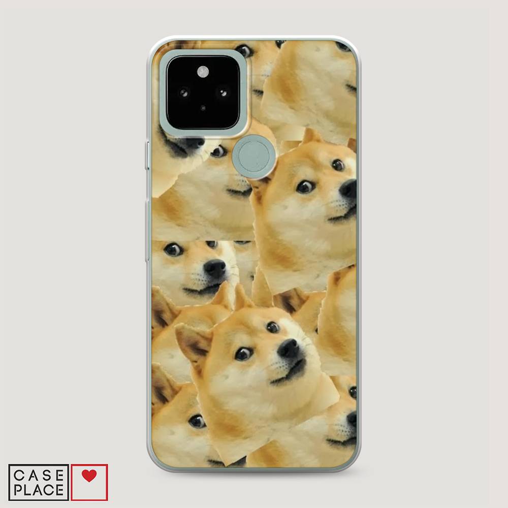 

Чехол Awog на Google Pixel 5 "Собака-подозревака фон", Разноцветный, 270750-9