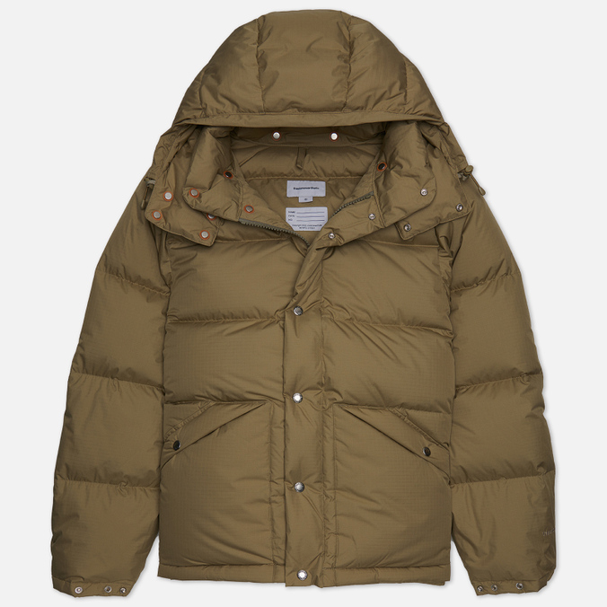 Мужской пуховик thisisneverthat Classic Ripstop Down Parka оливковый, Размер XL