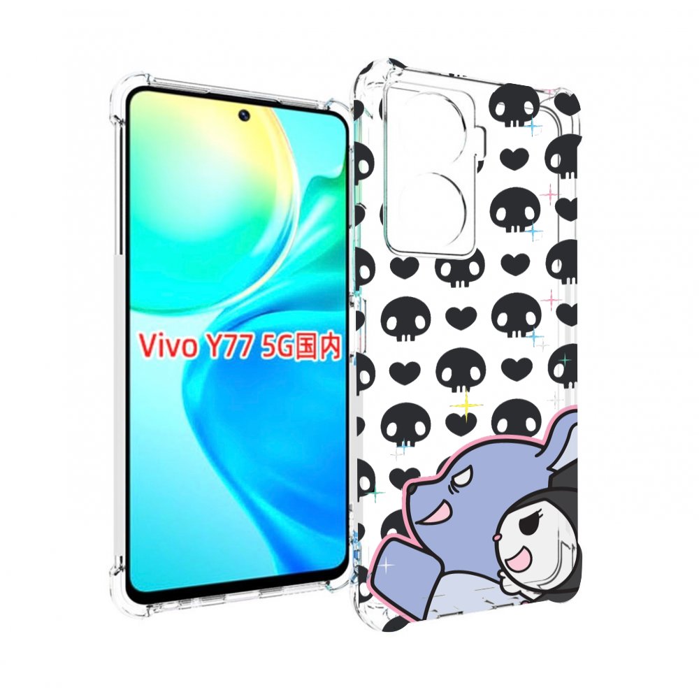 

Чехол MyPads злые-мини-животные детский для Vivo Y77 5G, Прозрачный, Tocco