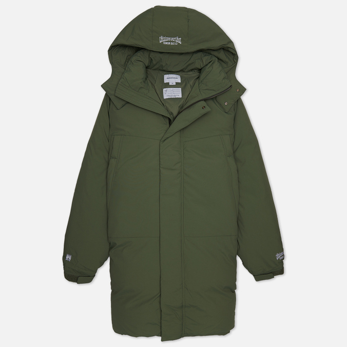 

Мужской пуховик thisisneverthat Monster Down Parka оливковый, Размер XL, Зеленый, Monster Down Parka