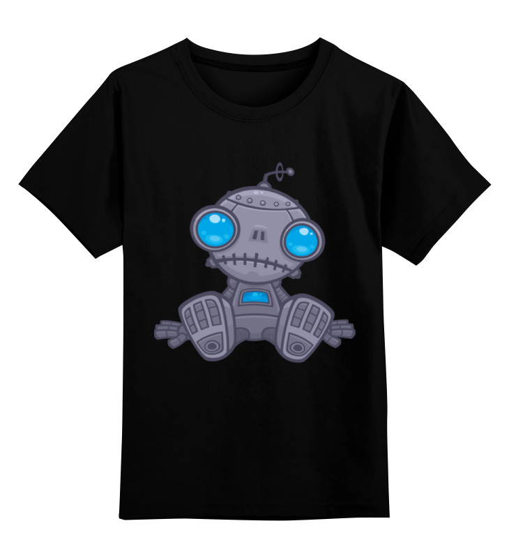 

Детская футболка Printio Sad robot цв.черный р.164, 0000002347968
