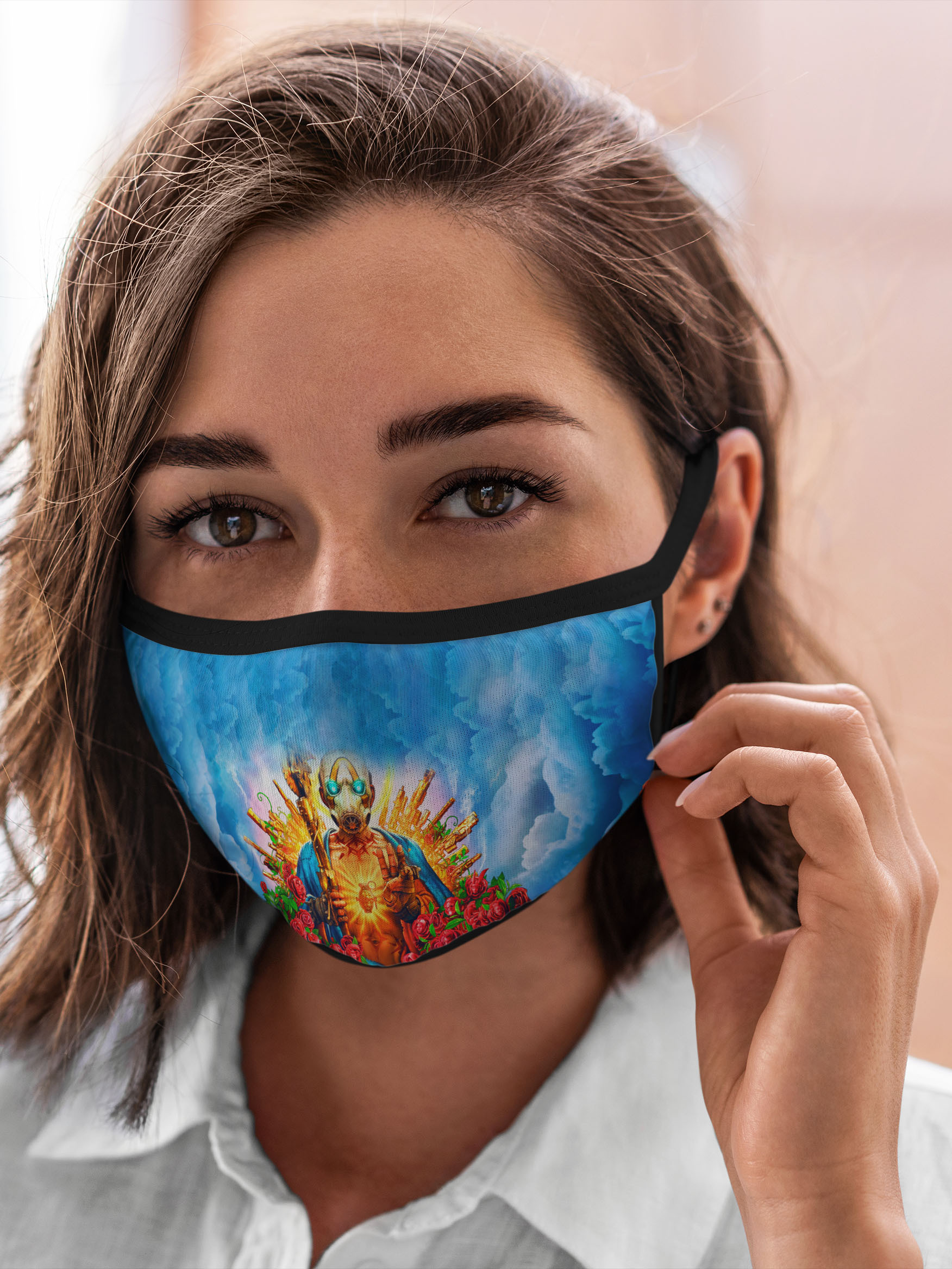 

Многоразовая маска унисекс Burnettie Разные Игры Borderlands, Разноцветный, Разные Игры Borderlands