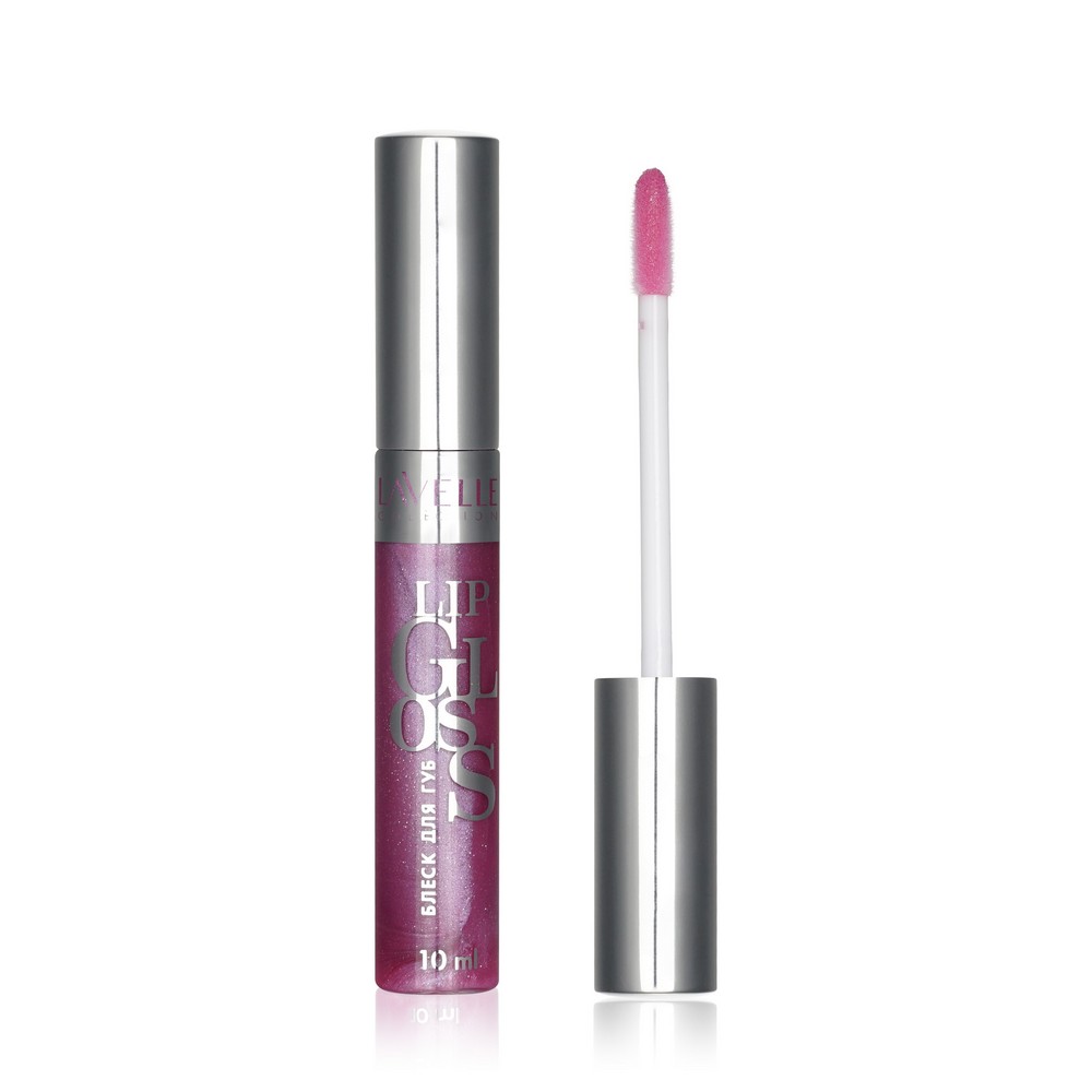 Блеск для губ Lavelle Silver Lip Gloss тон 37 Земляничный искрящийся 10 мл