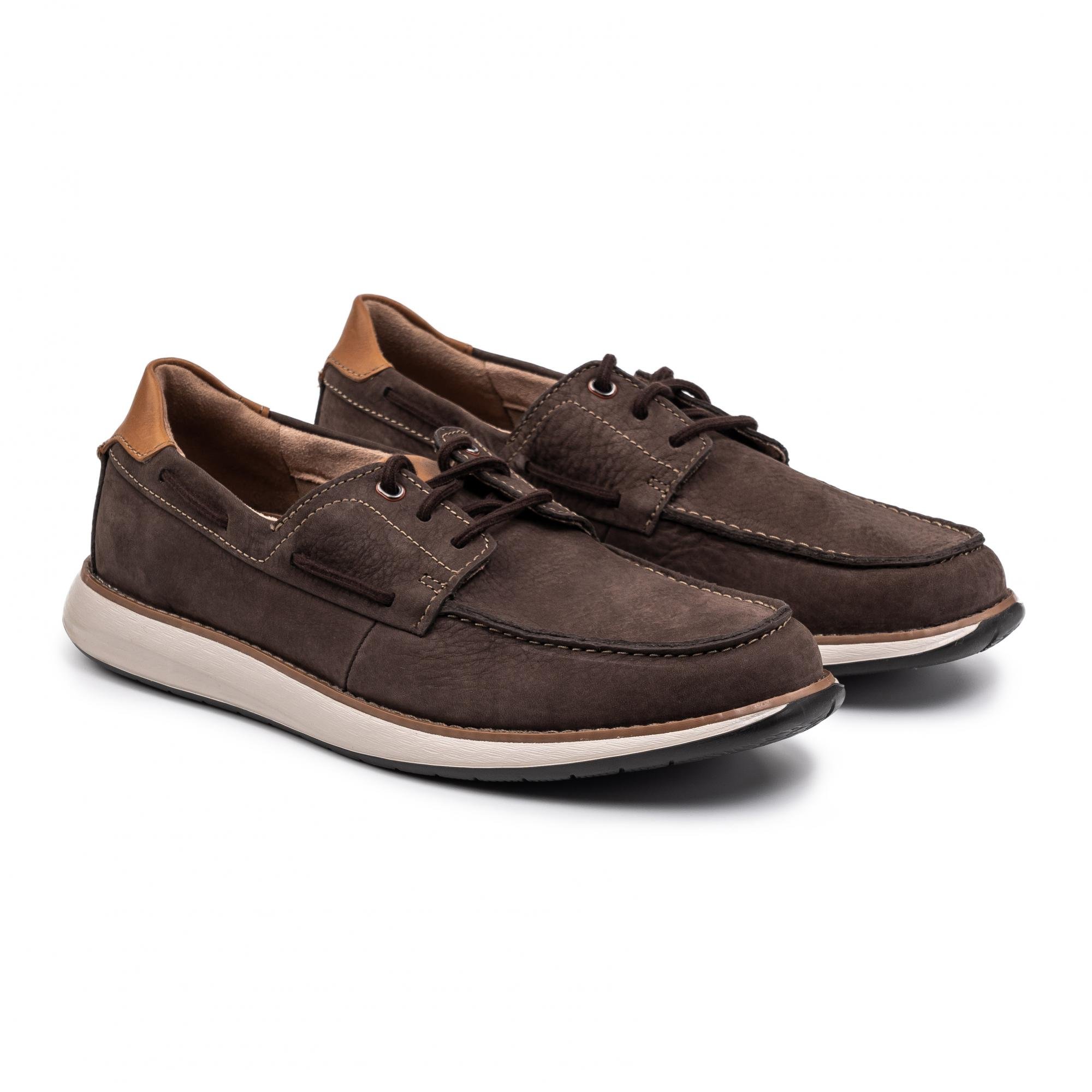 

Топсайдеры мужские Clarks 26142938 коричневые 41 EU, 26142938