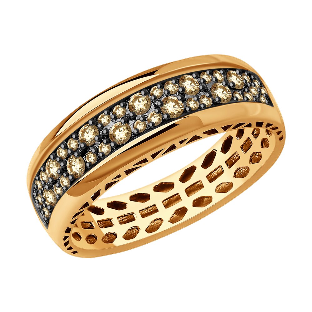 

Кольцо из красного золота с бриллиантом р.  SOKOLOV Diamonds 1012383, 1012383