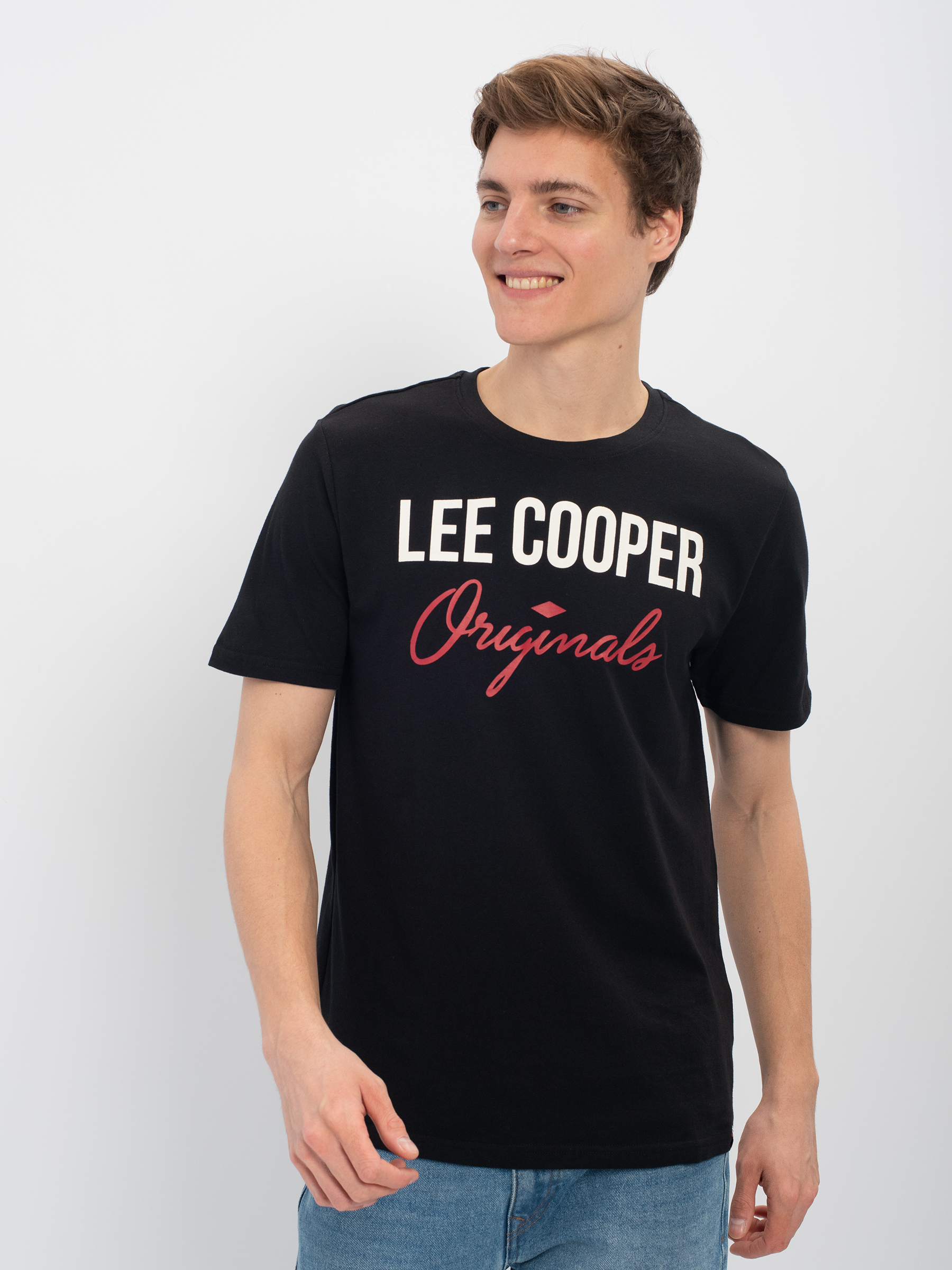 

Футболка мужская Lee cooper MT2A115566BS2LC3-BLK черная L, MT2A115566BS2LC3-BLK