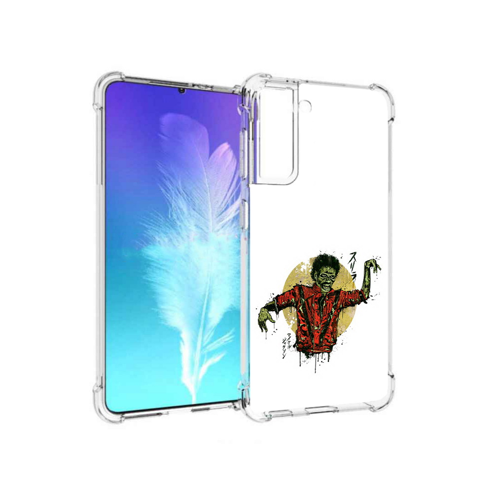 

Чехол MyPads Tocco для Samsung Galaxy S21 Зомби (PT157088.510.89), Прозрачный, Tocco